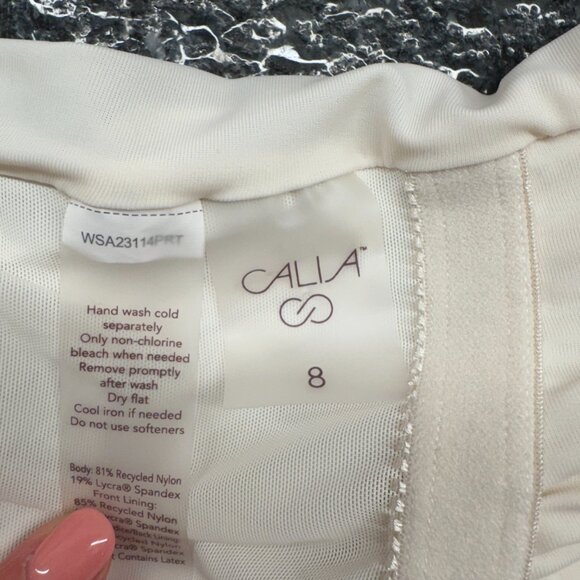 Calia by Carrie Underwood Women's Ruched one piece lined swimsuit size 8 - Picture 12 of 13